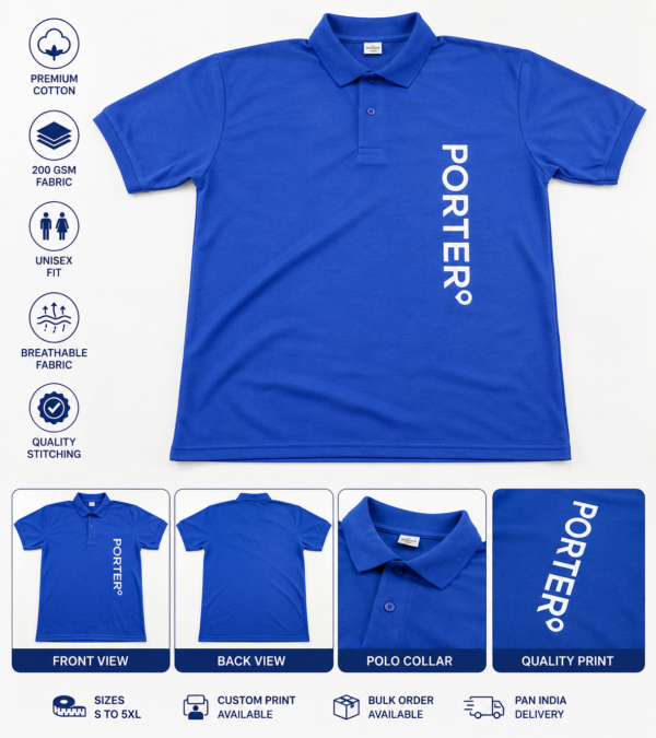 porter-polo-t-shirt-blue-uniform-with-logo