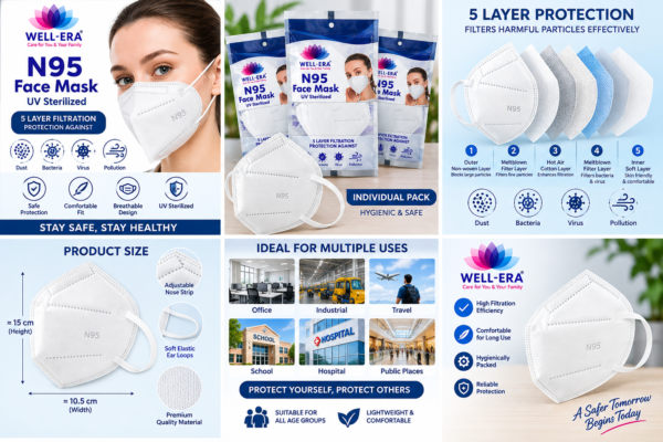 KN95 Protective Face Mask | Bulk Supplier in Delhi & India