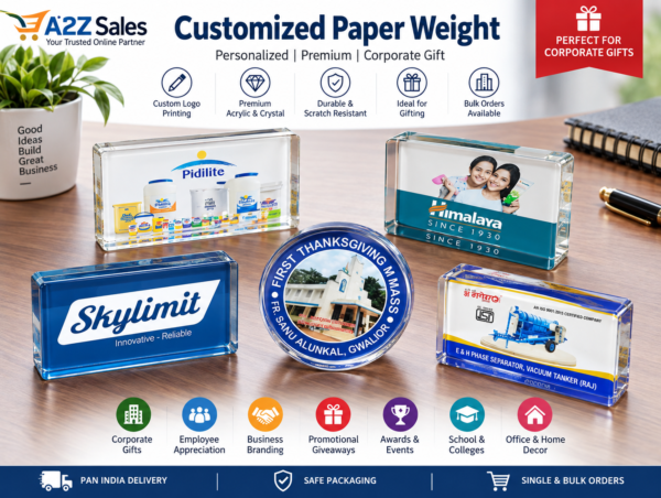 Customized Paper Weight Printing with Logo | A2Z Sales