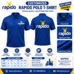 Customized Bike Taxi T-Shirt Uniform India