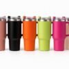1200ML Stainless Steel Tumbler with Handle & Straw | A2ZSales